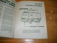 REVUE TECHNIQUE RTA PEUGEOT J7 ESSENCE
