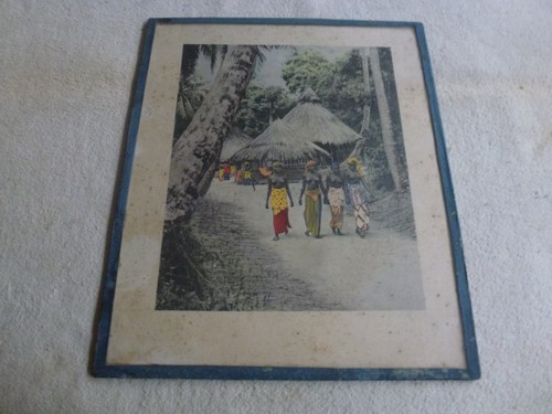 Ancienne lithographie sous - lithographie,