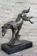 Neuf grand cheval buste statue - cheval,