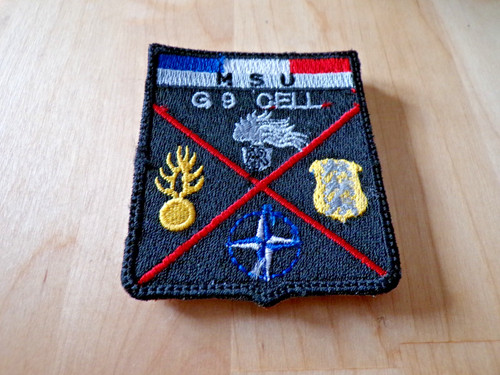 Ancien insigne patch u g9 - ancien, m.s.u