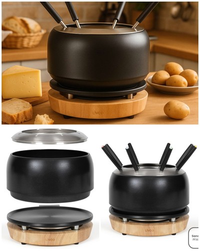 Appareil fondue bois - appareil, –