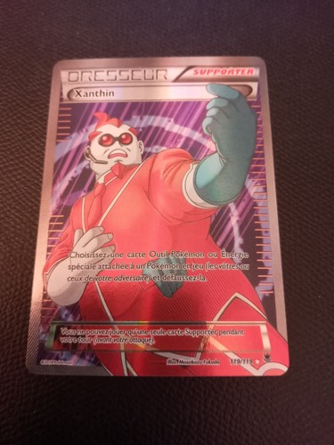 Carte pokémon xanthin - carte,
