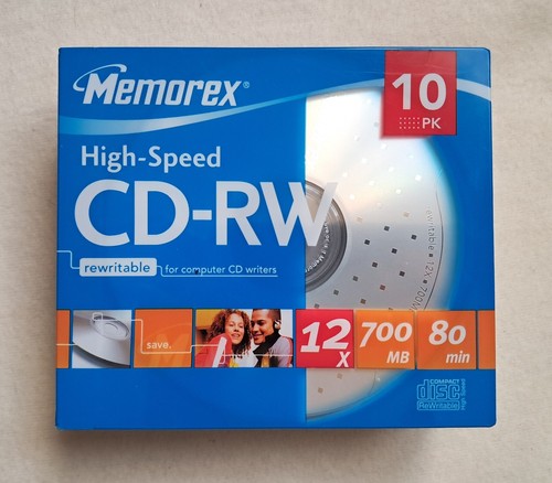Pack rw high speed - 10, cd-rw