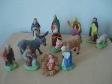 Lot 12 santons anciens