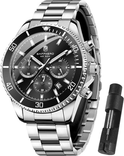 Montre homme chronographe 50m - montre,