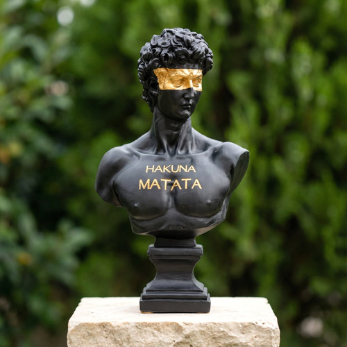 Statue david faite - de,