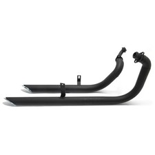 Noir Pot d'échappement