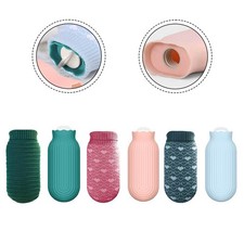 Bouteille d'eau chaude en silicone chauffante et refroidissante parfaite pour to