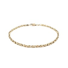 Bracelet roi en or jaune 14