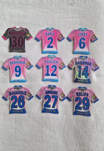 Magnets maillot foot ligue1 - magnets,