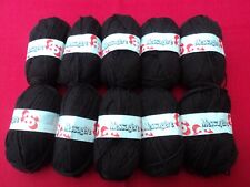 Lot 10 pelotes Laine fils à