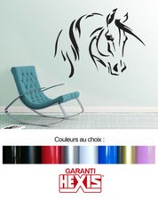 DECOR MURAL MUR CHEVAL TÊTE