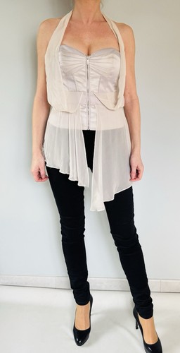 Bustier corset soie ted - bustier,