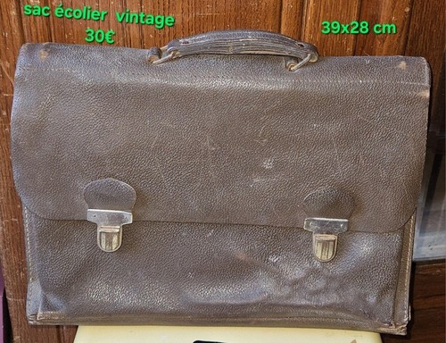 Ancienne sacoche sac - sacoche,