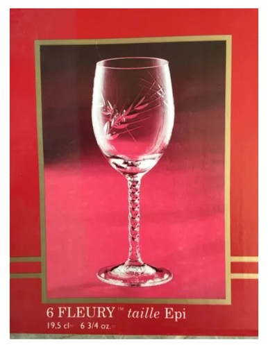 Verre vin cristal - vin, en
