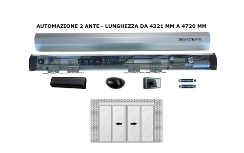 Porte automatique verre 2 - porte,