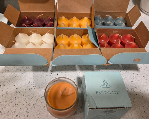 Partylite votive candles 6 - candles, (6