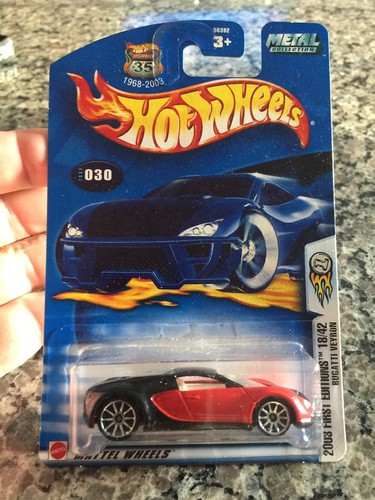 2003 hot wheels bugatti - wheels, veyron