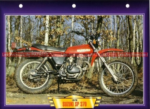 Suzuki 370 sp370 1978 - suzuki,
