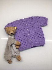 Cardigan enfant fait main 9-12