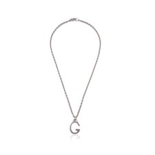Collier pendentif lettre G