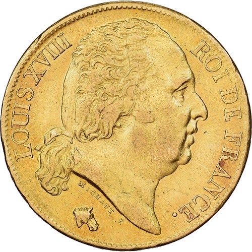 France louis xviii 20 - louis,