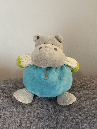 Doudou peluche hippopotame - peluche,