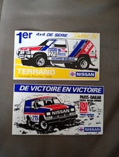 Lot de 2 Autocollants Nissan