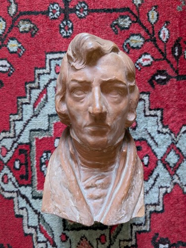 Ancien buste homme terre - ancien,