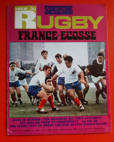 1969 miroir rugby 89 - miroir, n°89