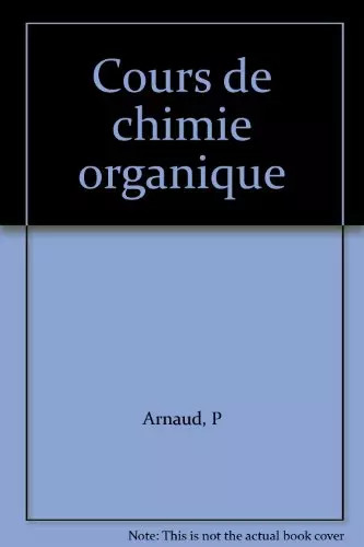 Cours chimie organique - chimie,