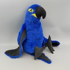 Peluche perroquet bleu WILD