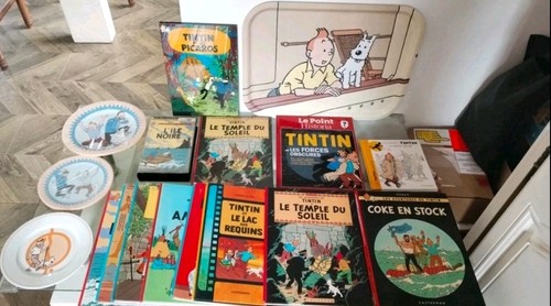 Tintin collection plateau - tintin,