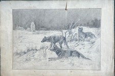 “Paysage Avec Loups