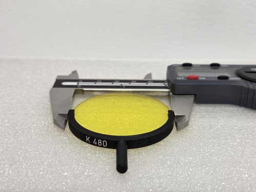 Filtre jaune pour - , microscope