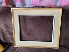 cadre ancien en bois début XXe pour toile 50x40cm