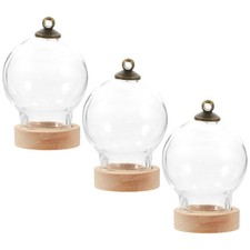  3 Pcs Cloche De Verre Pour La
