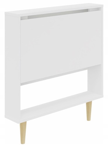 Bureau mural pliable blanc