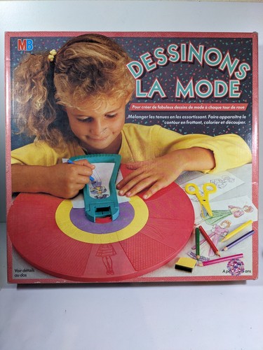 Jeu vintage dessinons la - jeu,