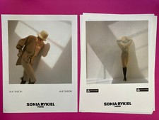 publicité Sonia Rykiel  1982 mode vintage 80s presse collection D. Issermann