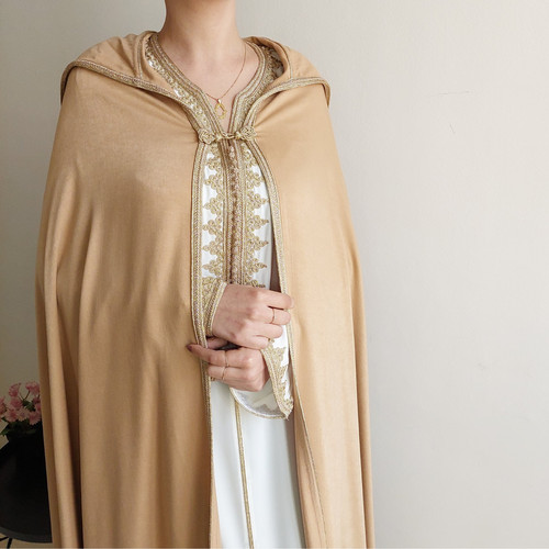 Moroccan bridal caftan with