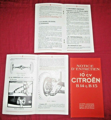 Citroën b 14 et - citroËn,