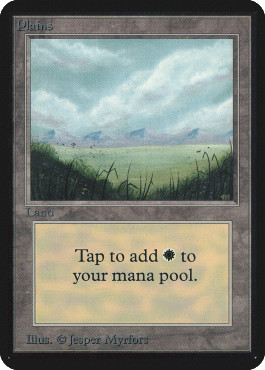 Magic mtg plains alpha - magic,