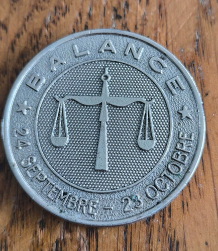 Médaille signe astrologique - signe,