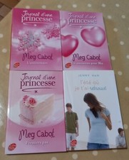 Lot 4 livre de poche journal d'une princesse meg cabot Jenny Han L'ete Retrouve.