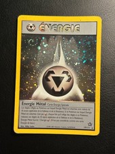 Carte Pokémon Energie Métal Holographique 19/111 Wizard Néo Génésis 