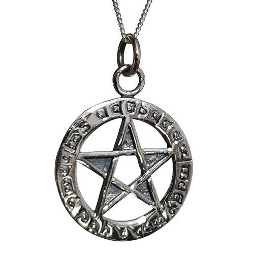 Pendentif pentacle elfe
