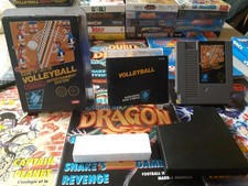 Jeu Volley Ball Version ASD Nintendo Nes en boite complet ET notice Original FRA