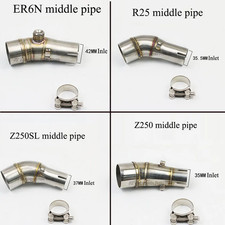 Silencieux moto universel 51mm inox – Pour Kawasaki, Yamaha et autres modèles sp