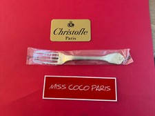 FOURCHETTE TABLE CHRISTOFLE FRANCE PORT ROYAL  20.5 CM  METAL NEUVE BLISTER;
